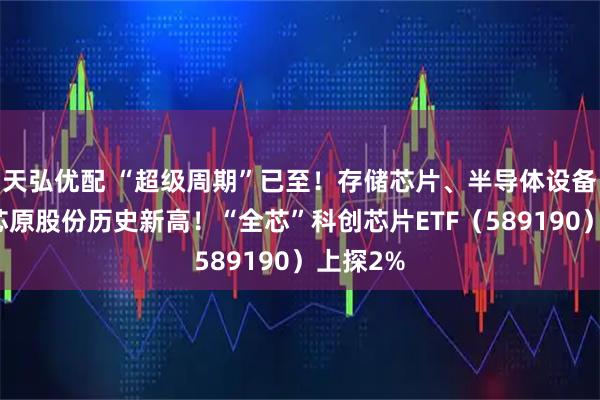 天弘优配 “超级周期”已至！存储芯片、半导体设备齐升，芯原股份历史新高！“全芯”科创芯片ETF（589190）上探2%